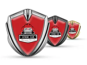 Emblem Silicon Badge Modern Look High-End Style